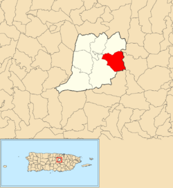 Nuevo, Naranjito, Puerto Rico locator map.png