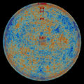 Observable universe redshift illustration