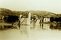 Pont entre Condrieu et les Roches detruit le 20 juin 1940