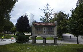 Pontevedra capital Hórreo en el Parque de Campolongo