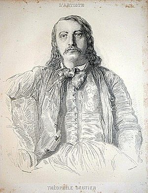 Archivo:Portrait de Théophile Gautier