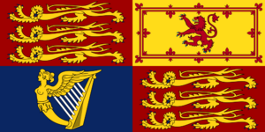 Archivo:Royal Standard of the United Kingdom
