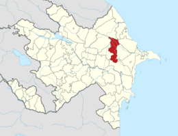Shamakhi District in Azerbaijan.svg