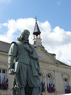 Archivo:Statue de René DESCARTES - Jean-Charles GUILLO