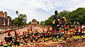 Templo Thammikarat, Ayutthaya, Tailandia, 2013-08-23, DD 05
