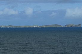 Tory Island - West to east view from 9 miles away - geograph.org.uk - 1181558.jpg