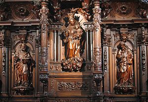 Archivo:Virgen, San Pedro y San Pablo