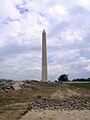 Washington Monument construction
