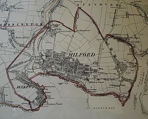 Archivo:1868 Boundary map of Milford
