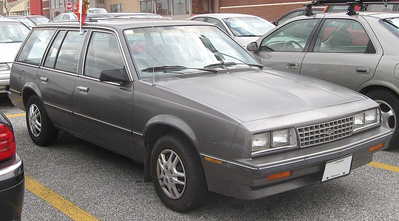 1st Chevrolet Cavalier wagon front