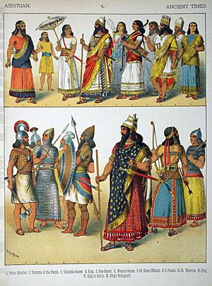 Archivo:Ancient Times, Assyrian. - 004 - Costumes of All Nations (1882)