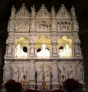 Archivo:Arca di S. Agostino (1362), Pavia, S. Pietro in Ciel d'Oro 16