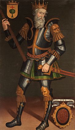 Ariosto, after - García Íñiguez I, 2nd King of Sobrarbe.jpg