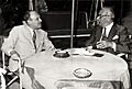 Arnoldo Mondadori e Guido Piovene archivi Mondadori AA205865