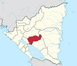 Boaco Department in Nicaragua.svg