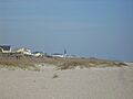 Caswell Beach with OI Lighthouse
