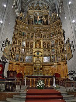 Archivo:Catedral de Palencia. Retablo mayor