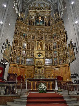 Archivo:Catedral de Palencia. Retablo mayor
