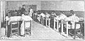 Clase de matemáticas, dada por una profesora