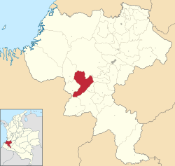 Patía ubicada en Cauca (Colombia)