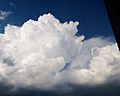 Cumulonimbus cloud thunderstorm