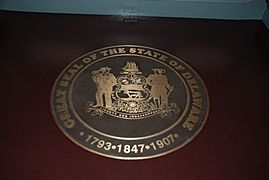 Delaware Legislative Hall State Seal DSC 3458 ad