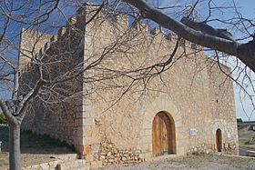 Ermita fortificada de Albalat. Cabanes (Castellón).JPG