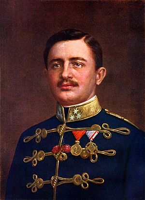 Archivo:Erzherzog Thronfolger Karl Franz Josef
