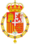 Escudo de España Amadeo de Saboya con toisón.svg