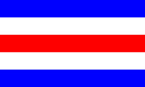 Flag of Nicaragua (1889–1893)