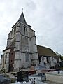 Herbelles (Pas-de-Calais, Fr) église Saint-Léger