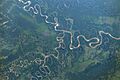 ISS-46 Bolivia, confluence of Chimoré, Ichilo and Mamoré River