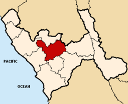 Location of the province Otuzco in La Libertad.PNG