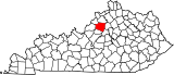 Map of Kentucky highlighting Shelby County.svg