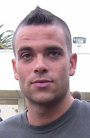 Mark Salling Glee Premiere.jpg