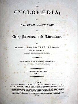 Archivo:New Cyclopaedia Rees 1819 title