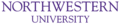 Northwestern University old wordmark