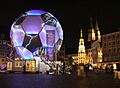 Nuernberg football globe