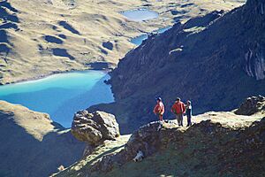 Archivo:Peru - Lares Trek 055 - rural boys watching the herds (7586240170)