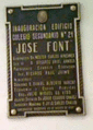Placa facon grande