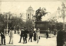 Archivo:Plaza Bolívar de Caracas, 1910 Autor desconocido Archivo Fotografía Urbana