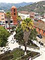Plaza Mayor de Panao (Dep. de Huánuco, Perú)