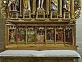 Predela del Retablo de San Sebastián (Colegiata de Bolea)