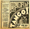 Publicidad Tango 1933
