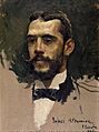 Rafael Altamira. Retrato de Sorolla.