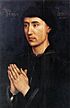 Rogier van der Weyden - Portrait Diptych of Laurent Froimont (right wing) - WGA25698.jpg