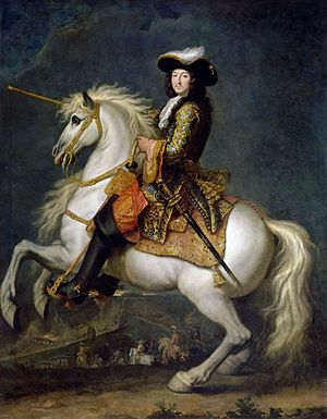 Archivo:Ruiterportret Lodewijk XIV