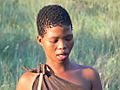 San lady botswana