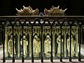 Sepulcro de Carlos III el Noble y Leonor de Trastámara, Pamplona. Cabecera