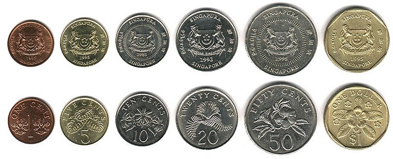 Singapore circulating coins